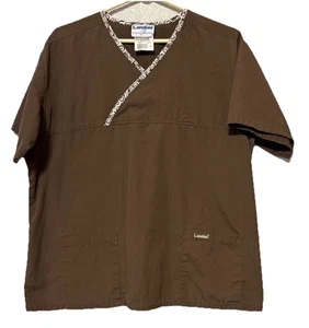 Blusa Médica Blusa Médica Landau Mujer Manga Corta Cuello en V Bolsillos Talla Grande - Imagen 1 de 11