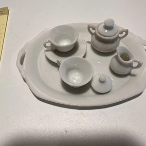 Puppenhaus Miniatur Teeservice 8-teilig Japan - Bild 1 von 16