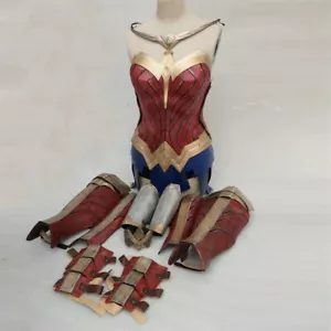 DC Wonder Woman Diana set completo armatura costume cosplay 1:1 oggetti di scena indossabili replica - Foto 1 di 18