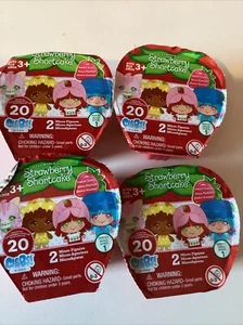 Strawberry Shortcake - 1.5 Inch Micro Figures Lot of 4 Blinds - Picture 1 of 8