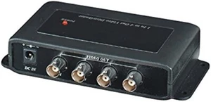 CD104 Standard Analog 960H Video Verteiler 1 Eingang 4 Ausgang Video Splitter - Bild 1 von 2