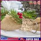 6pcs/set Napkin Ring Reusable Round Woven Napkin Rings Set for Party Decorations