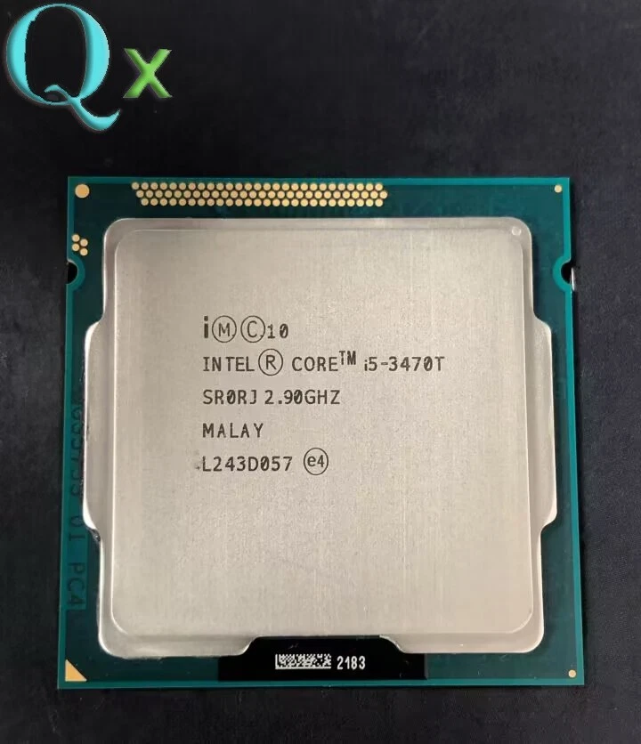 3rd Gen Intel Core i5 3470T LGA1155 CPU Processor 2.9GHz Dual Core 3M 35W - Image 1 of 1