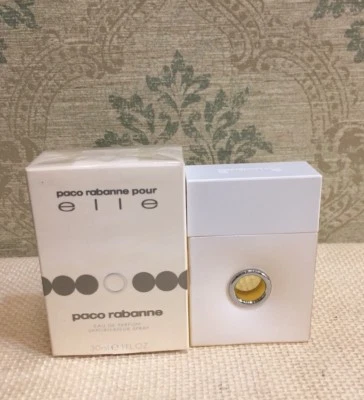 Paco Rabanne Pour elle 1,0 oz/30 ml Eau De Parfum Spray Mujeres Nuevo En Caja Foto 1 de 4