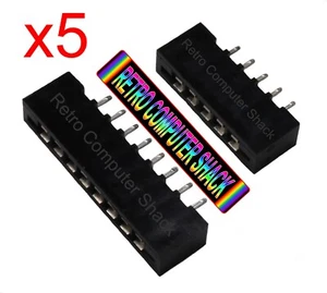 Conectores de membrana de teclado Sinclair ZX Spectrum, ZX81 y Arlequín PAQUETE DE 5 - Imagen 1 de 2