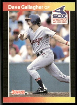 1989 Donruss #384 Dave Gallagher - Image 1 of 2