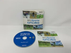 Wii Sports - Nintendo Wii (works on Wii-U) Complete in box - Picture 1 of 1