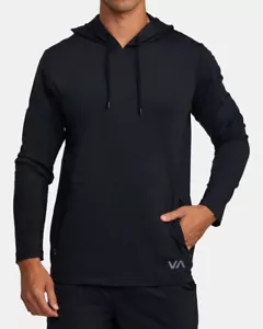 RVCA Sport Trainer Sudadera con Capucha Para Hombre Rendimiento Elástico Pullover NUEVO NUEVO CON ETIQUETAS XL - Imagen 1 de 6