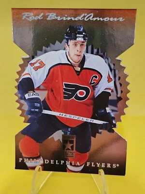 1996-97 Donruss Elite Die-Cut Stars Rod Brind'Amour #93 MINT - Image 1 of 2