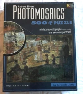 500 Teile Puzzle Photomosaics LA GRANDE JATTE Brandneu von Robert Silver - Bild 1 von 10