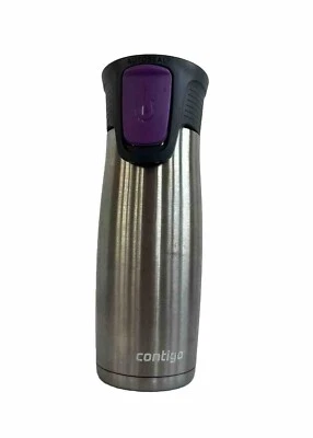 Contigo 20oz Silver Double Wall Vacuum Insulated Stainless Steel Drink Bottle - Image 1 of 4