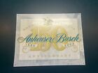VINTAGE 2002 ANHEUSER-BUSCH 1852-2002 150TH ANNIVERSARY Metal Beer Sign