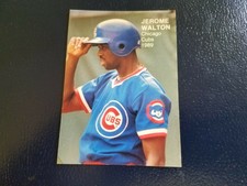 Jerome Walton Chicago Cubs 1989 Rookie Fever Series 1 #10 RARE ODDBALL