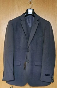 Braveman Charcoal 3 Piece Jacket Vest Pant Suit Men's 40R/34W Model PYS03 Slim - Picture 1 of 17