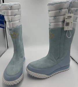BRAND NEW! ULTRA RARE! 2005 ADIDAS TREFOIL SNOW CHIC TALL SNOW BOOTS WN SZ 10 US - Picture 1 of 23