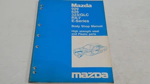MAZDA 929 626 323 GLC RX7 E SERIES STEEL BODY SHOP MANUAL BOOK ORIGINAL GENUINE - Picture 1 of 10