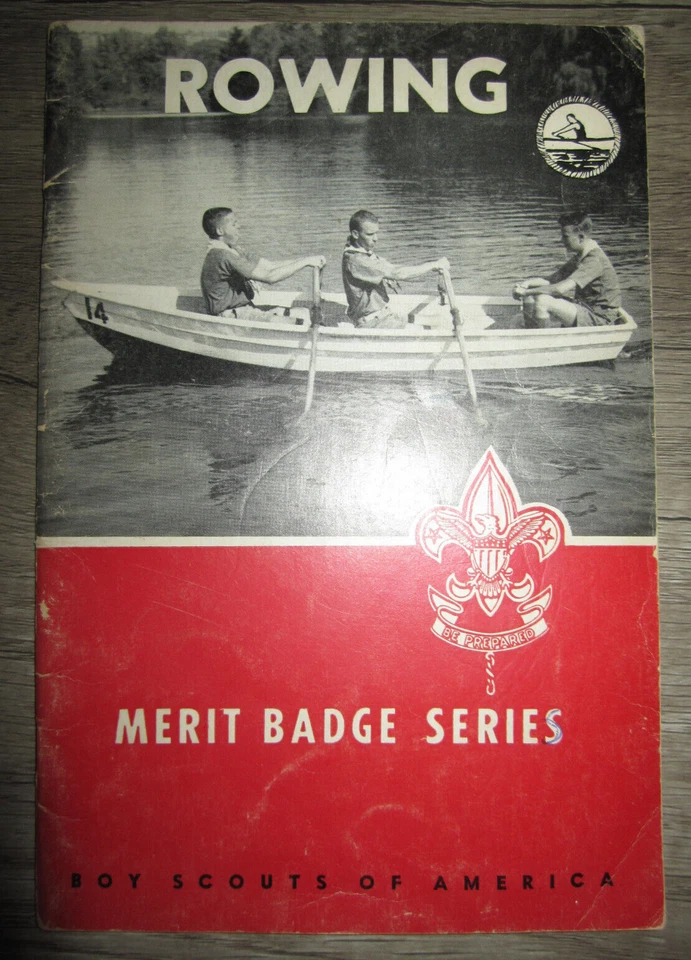 Vtg PB booklet, Rowing - Boy Scouts Merit Badge Series, 1966 - Image 1 of 4