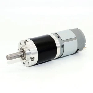 Motorreductor planetario DC 24V engranaje metálico 15RPM-1324RPM alto par reversible - Imagen 1 de 8
