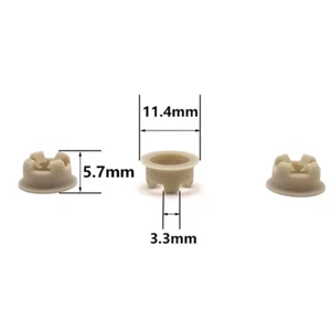 50 PCS Plastic Part Pintle Cap for Nissan Fuel injector 11.4x3.3x5.7 mm - Picture 1 of 2