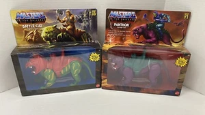 Masters of the Universe Origins Battle Cat Panthor He-Man New Sealed Bundle - Picture 1 of 4