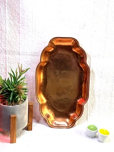 Vintage Coppercraft Guild Oval Kupfer Metall Schale Schlüssel Schmuck Tablett 12x7 - Bild 1 von 9
