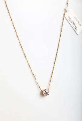 Thomas Sabo 124 - Halskette Kette mit weißem Zirkonia, vergoldet - KE2210-414-14 - Bild 1 von 2