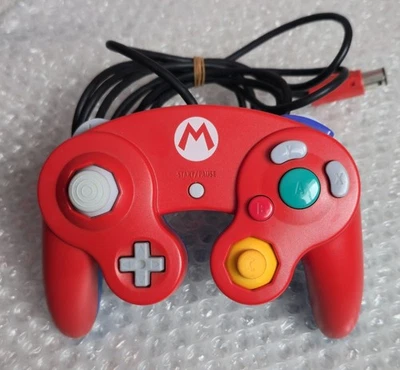 Mario Club Nintendo Official GameCube Gamecube Controller Red / Blue Japan - Image 1 of 4