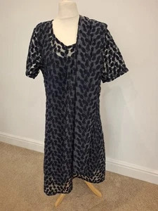 out of exile England 2 Piece Set Dress And Shawl Size 3 - Uk 16 Wedding Event - Picture 1 of 12