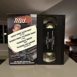 Titus VHS Tape Emmy Consideration Screener Promo Fyc Vhs Rare - Picture 1 of 2