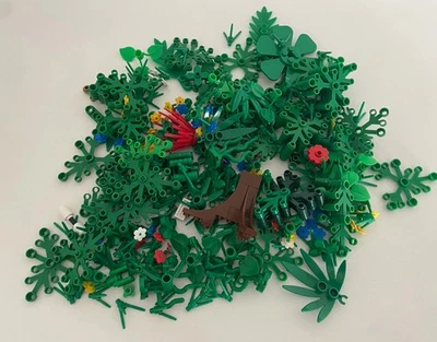 Lego® Pflanzen Konvolut Blumen Gras Blätter Sträucher Pflanzenteile Blüten - Bild 1 von 4