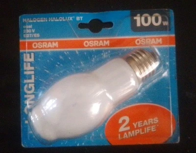  OSRAM HALOGEN HALOLUX BT LONGLIFE 100W OPAL 230V E27/ES 64476 Lampe Glühlampe - Bild 1 von 2