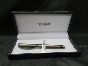 Pluma Estilográfica Marco Cavier The Elegance Con Estuche - Imagen 1 de 8