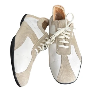 Gucci White Sneaker Tom Ford Era Y2K 90s Leather Low Profile Uk 9 Eu 43 RAR - Bild 1 von 9