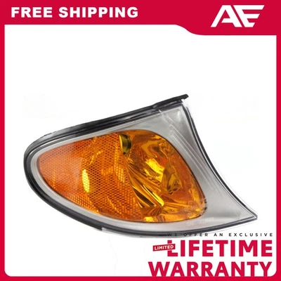 Halógeno interior esquina gris claro lado pasajero para 02-05 BMW 325i 325xi 330i Foto 1 de 4