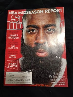 23 de febrero de 2015 James Harden Houston Rockets Sports Illustrated SIN ETIQUETA  Foto 1 de 4