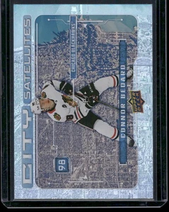 2024-25 Upper Deck #CS-11 Connor Bedard City Satellites - Picture 1 of 2