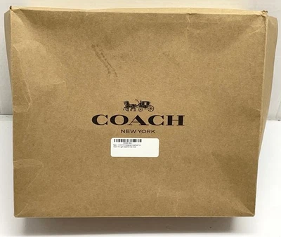 全新带标签 COACH LEGACY CANTEEN LGHT SADDLE 皮革斜挎包 # F75516 — 第 1/4 张图片