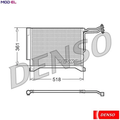 CONDENSER AIR CONDITIONING DCN05100 FOR MINI W17 D14 /1ND 1.4L 4cyl - Image 1 of 4