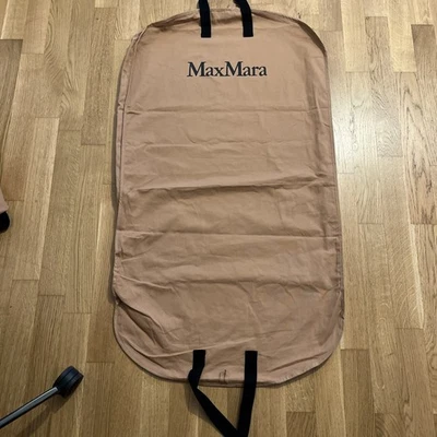Max Mara Kleidersack 110x60+cm Beige/Braun Housse Schutzsack Neu - Bild 1 von 4