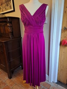 BEAUTIFUL JOHN LEWIS DEEP PINK EVENING DRESS SIZE 12 Wedding, Prom. - Picture 1 of 7