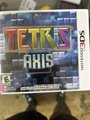 Tetris: Axis (Nintendo 3DS, 2011) CIB Complete TESTED - Image 1 of 4