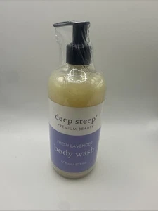 Deep Steep Premium Beauty | Body Wash | Fresh Lavender  17oz Expires 10/2025 - Picture 1 of 3