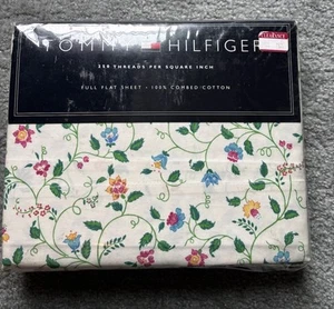 Tommy Hilfiger Full Flat Sheet "Emma" 250 Fadenzahl 100% Baumwolle - Bild 1 von 3