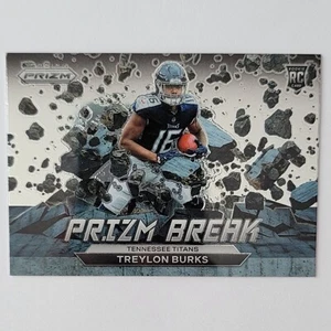 2022 Panini Prizm Football Treylon Burks Prizm Break Rookie Card #PB-9 - Picture 1 of 2
