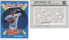 1989 Coca-Cola Chicago White Sox Jerry Reuss #22