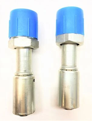 EATON/WEATHERHEAD Crimp Hose Fitting Pack 75710E-Z12 [Lot of 2] NOS - Image 1 of 4