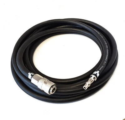 10 Metre Compressed Air Line Hose with PCL Type Adaptor & Coupling Fitted.