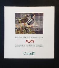 Stamps Canada Mint: FWH1 Federal Wildlife Habitat Mallards Bklt. VF MNH