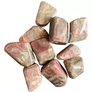 Rhodochrosite Healing Crystal Single Stone 2-3cms Solar Plexus Chakra - Picture 1 of 7