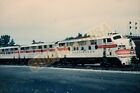 Vtg 1960 Duplicate Train Slide 161 Burlington Pacific Jct. IA X8C052